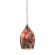 Bungalow Rose Cynthiaann Light Satin Nickel Single Pendant